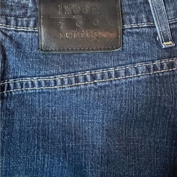 Barbie sissy princess Ikeda 700 series size 31 Large Denim Midi skirt Stunning - Picture 5 of 5